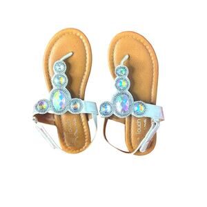 Touch of Mina Girls Jeweled sandals 2